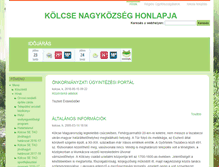 Tablet Screenshot of kolcse.hu